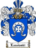 Lazowski coat of arms family crest download