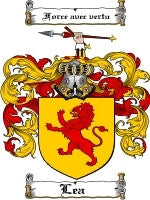 Lea coat of arms family crest download