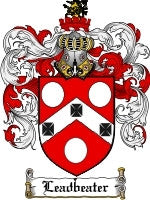 Leadbeater coat of arms family crest download