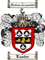 Leader coat of arms family crest download