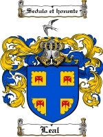 Leal coat of arms family crest download