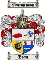 Lean coat of arms family crest download