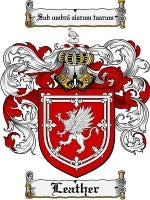 Leather coat of arms family crest download