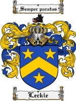 Leckie coat of arms family crest download