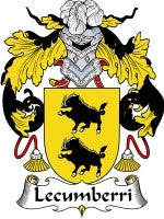 Lecumberri coat of arms family crest download