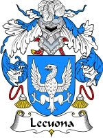 Lecuona coat of arms family crest download