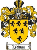Ledman coat of arms family crest download