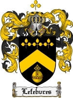 Lefebvres coat of arms family crest download