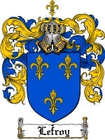 Lefroy coat of arms family crest download