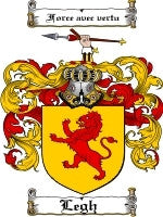 Legh coat of arms family crest download