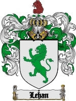 Lehan coat of arms family crest download