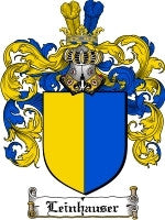 Leinhauser coat of arms family crest download