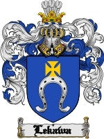 Lekawa coat of arms family crest download