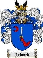 Lelonek coat of arms family crest download