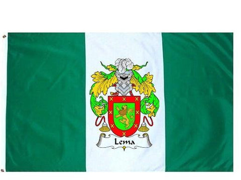 Lema family crest coat of arms flag