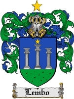Lembo coat of arms family crest download