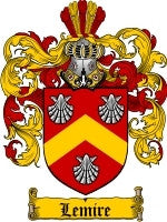 Lemire coat of arms family crest download