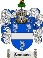 Lemmon coat of arms family crest download