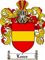 Lence coat of arms family crest download