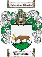 Lennane coat of arms family crest download