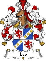 Leo coat of arms family crest download