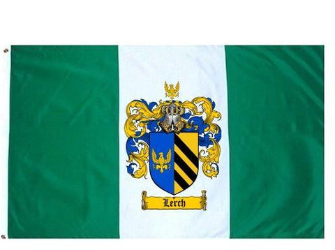 Lerch family crest coat of arms flag