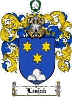 Lesjak coat of arms family crest download