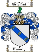 Lessely coat of arms family crest download