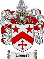 Lessert coat of arms family crest download