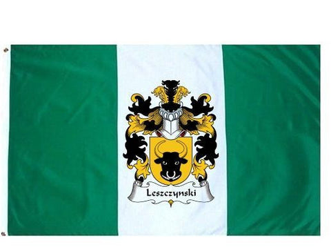 Leszczynski family crest coat of arms flag