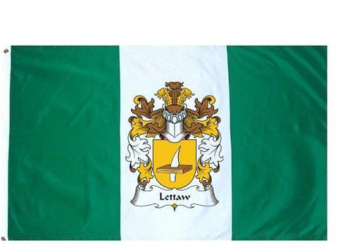 Lettaw family crest coat of arms flag