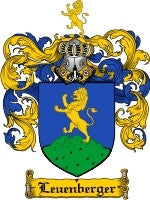 Leuenberger coat of arms family crest download