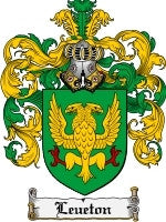 Leueton coat of arms family crest download