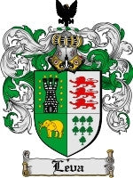 Leva coat of arms family crest download