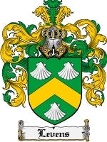 Levens coat of arms family crest download