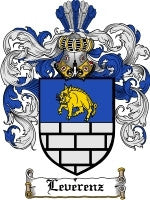 Leverenz coat of arms family crest download