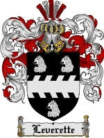 Leverette coat of arms family crest download