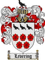 Levering coat of arms family crest download