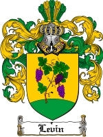 Levin coat of arms family crest download