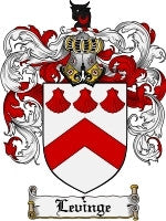 Levinge coat of arms family crest download