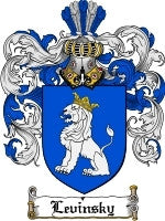 Levinsky coat of arms family crest download