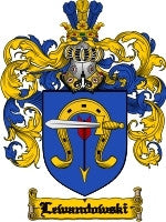 Lewandowski coat of arms family crest download