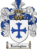 Lexington coat of arms family crest download