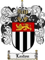 Lexton coat of arms family crest download