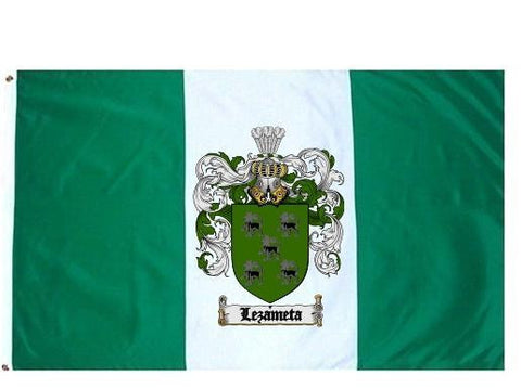 Lezameta family crest coat of arms flag