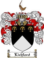 Lichford coat of arms family crest download