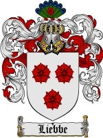 Liebbe coat of arms family crest download