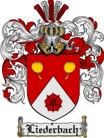 Liederbach coat of arms family crest download