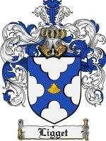 Ligget coat of arms family crest download