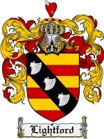 Lightford coat of arms family crest download